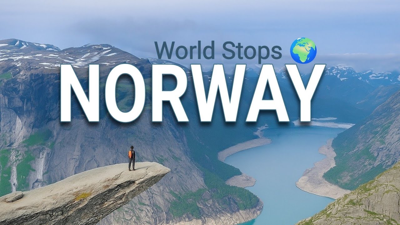 🇧🇻 Norway – A Calm Geography Journey | Relaxing World Discovery