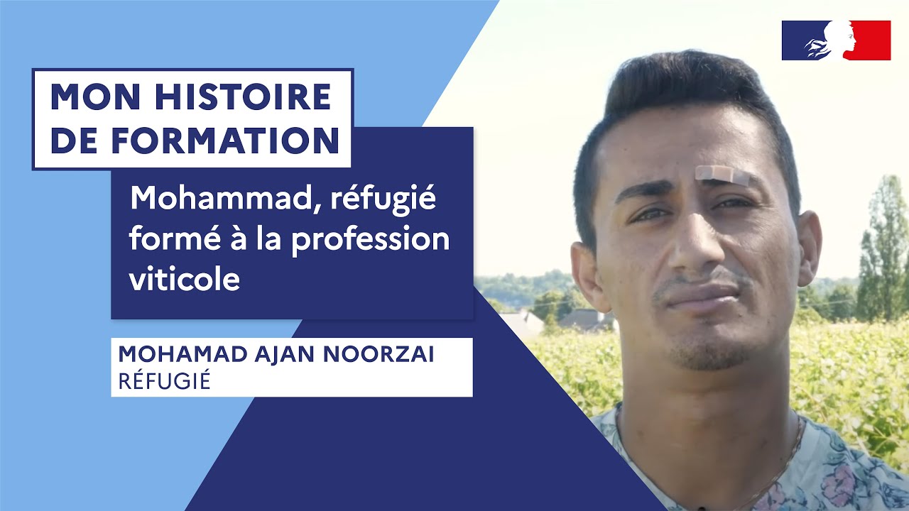Mon histoire de formation | Mohammad, réfugié formé à la profession viticole