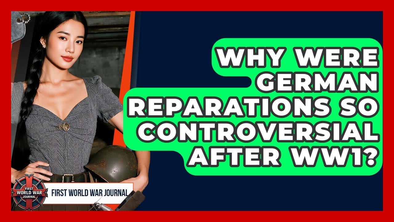 Why Were German Reparations So Controversial After WW1? - First World War Journal