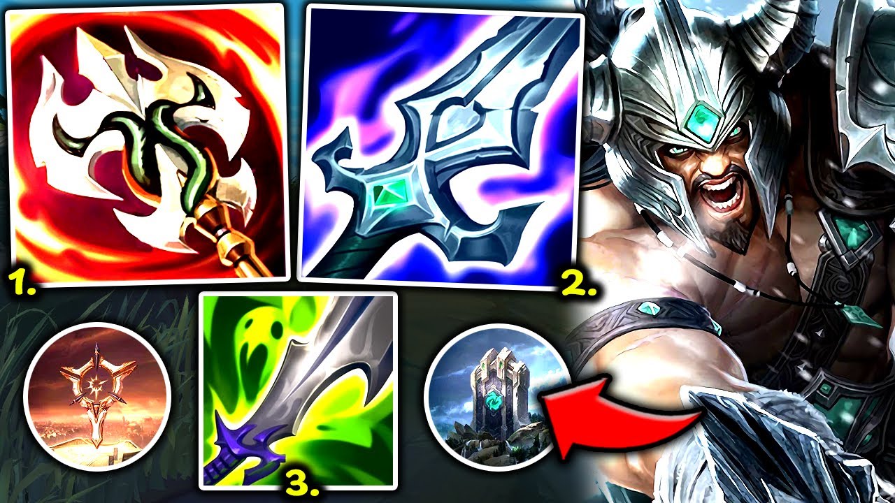 TRYNDAMERE TOP BUT I HAVE 200% LIFESTEAL (1 AUTO = FULL HEALTH) - 2025 Tryndamere TOP Gameplay Guide