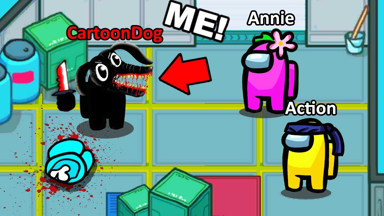 How to play CARTOON DOG in AMONG US!