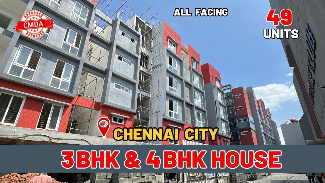 Flats for sale in Chennai | 3BHK & 4BHK | Times of Builders | Luxury flats in Chennai City | CMDA