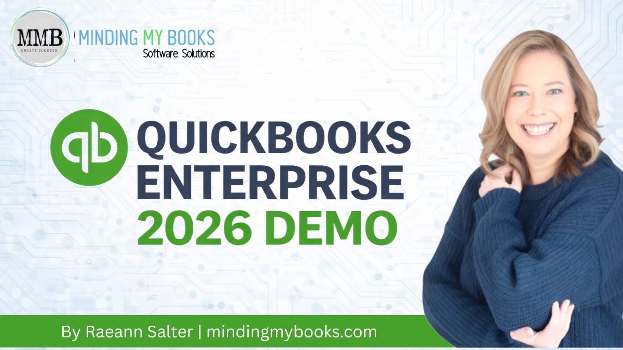 Демонстрационная версия QuickBooks Enterprise 2026 | Учебное пособие по QuickBooks 2026 | Функции...