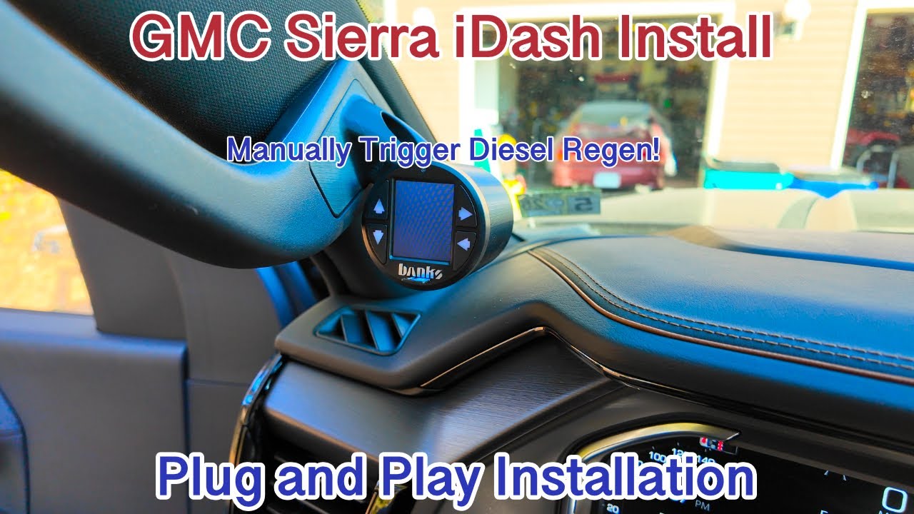 Banks iDash Install & Regen Monitoring on a 2024 GMC Sierra 2500 HD AT4! 🚀 (Step-by-Step Guide!)