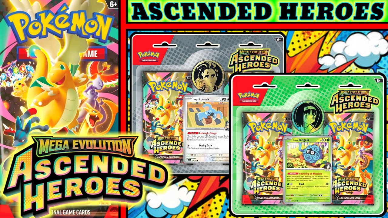 ASCENDED HEROES : Mění historii Pokemon TCG