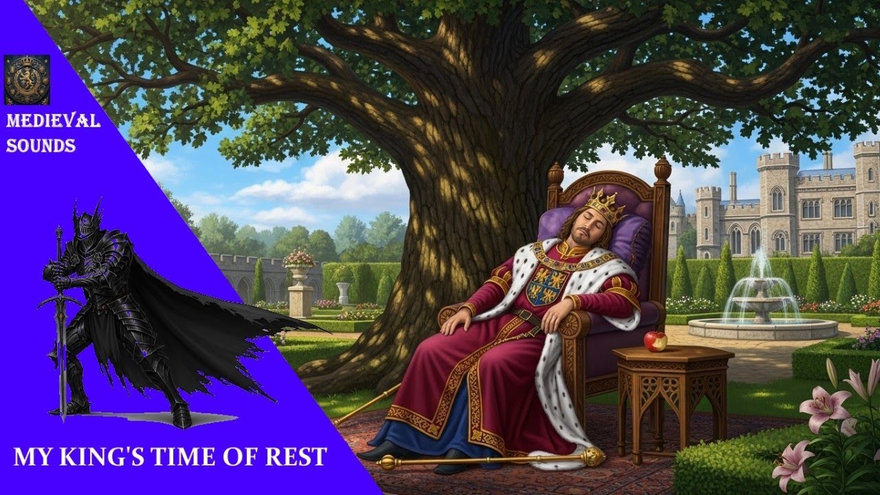 Monophonic Music.  My King's Time Of Rest. Medieval Relaxing Music. #medievalmusic #relaxingmusic