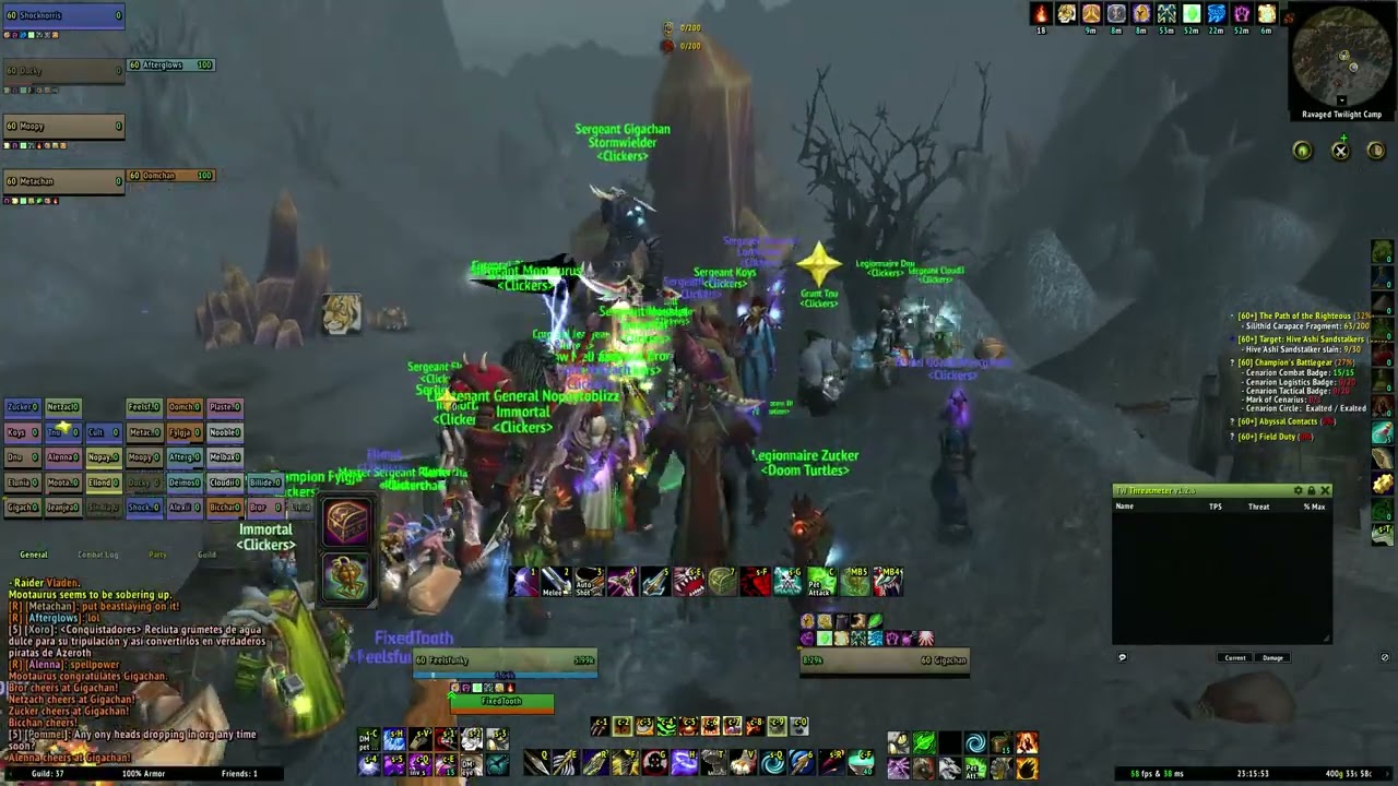 Gigachan finally gets his Thunderfury ! [Clickers] - Turtle WoW