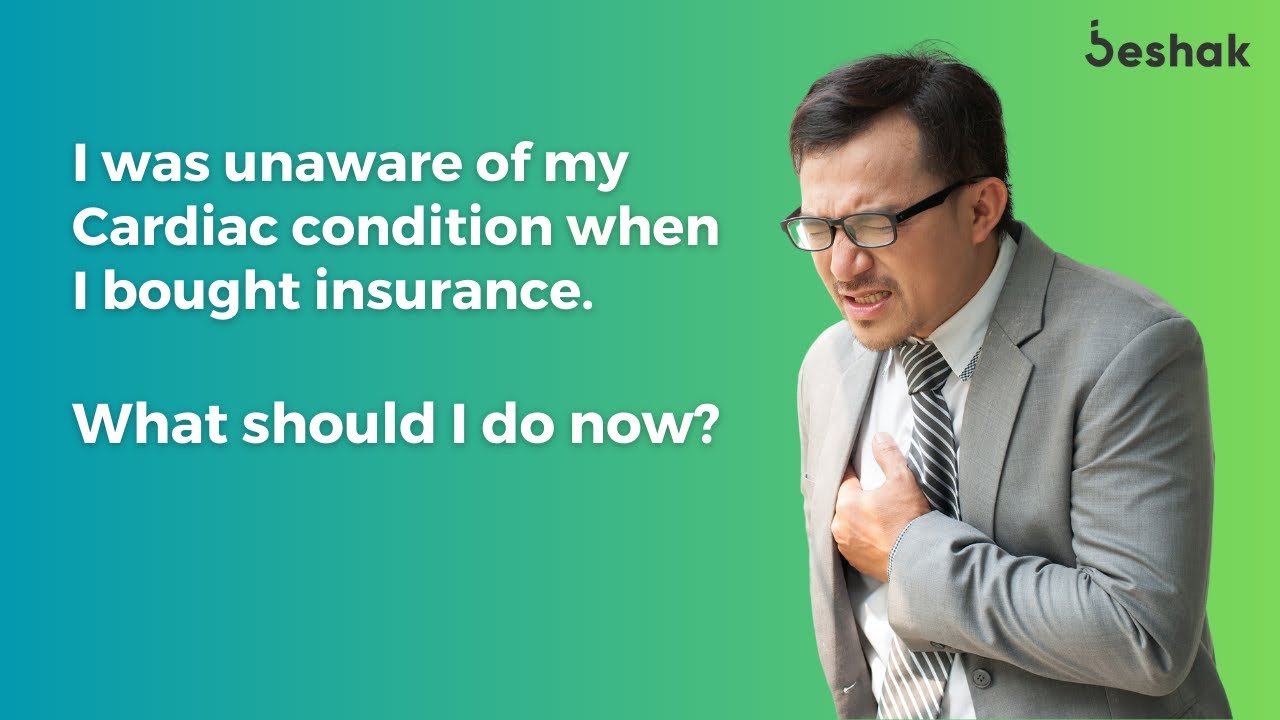 What if I'm unaware of any diseases while buying insurance? | All you need to know | Beshak