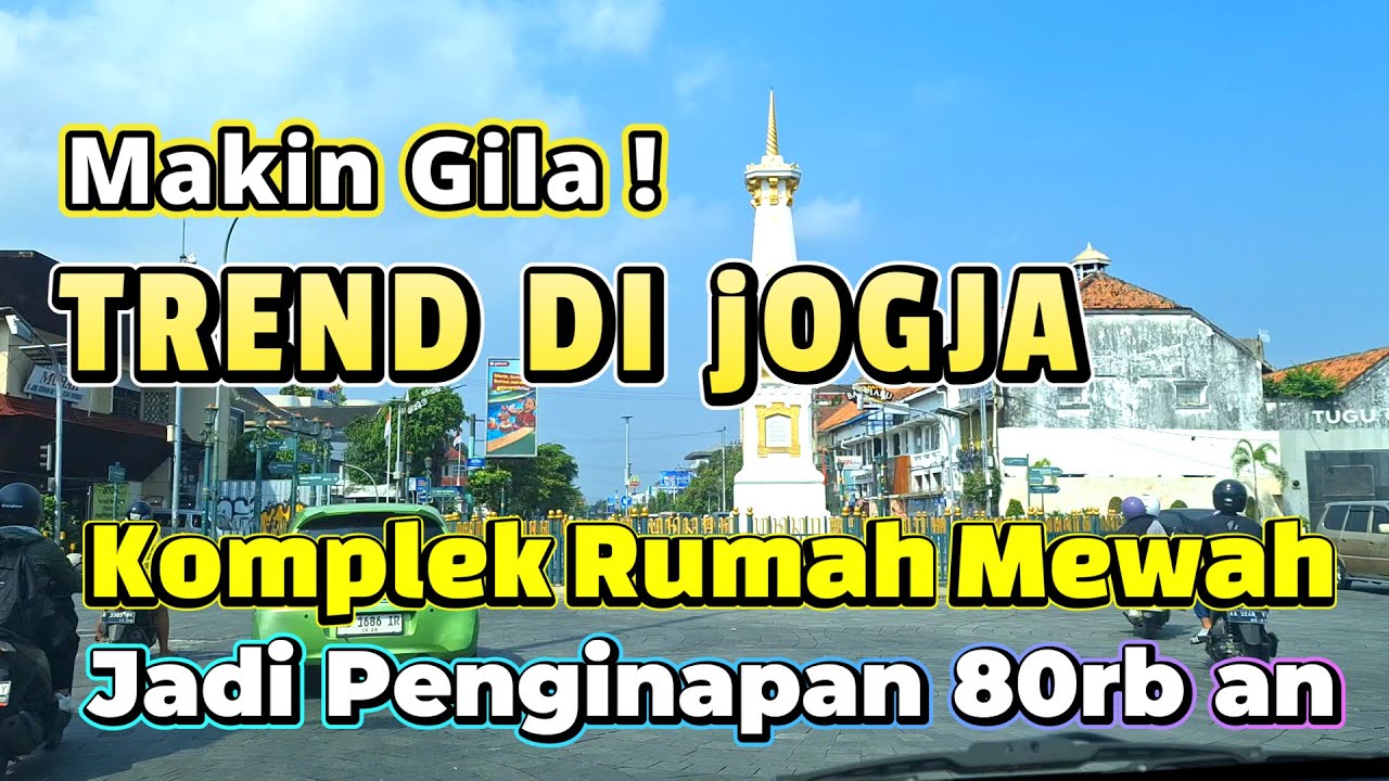 Gak Masuk Logika? Komplek Rumah Mewah Elit jadi Penginapan Murah di Jogja harga Mulai 80ribuan