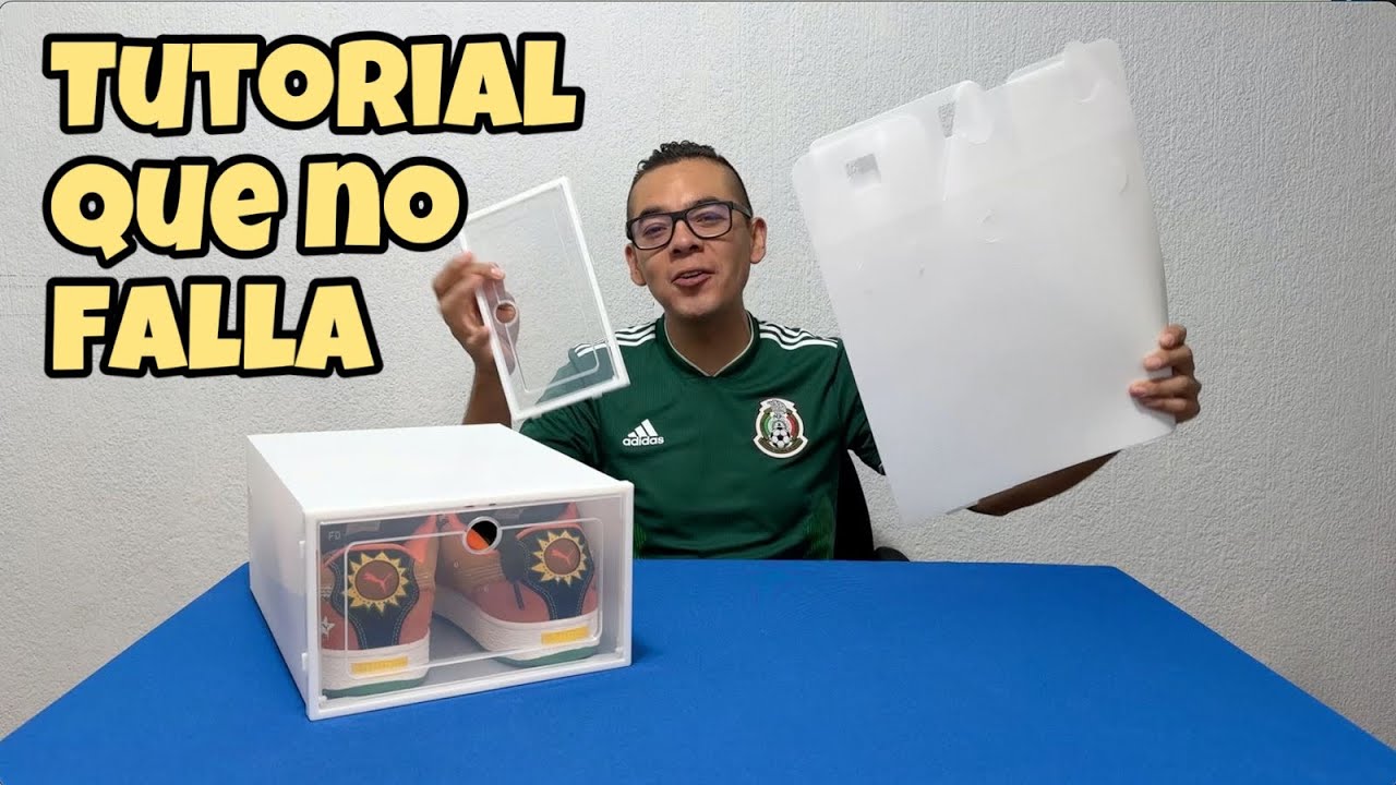 Como armar cajas de plástico para Sneakers - Paso a Paso
