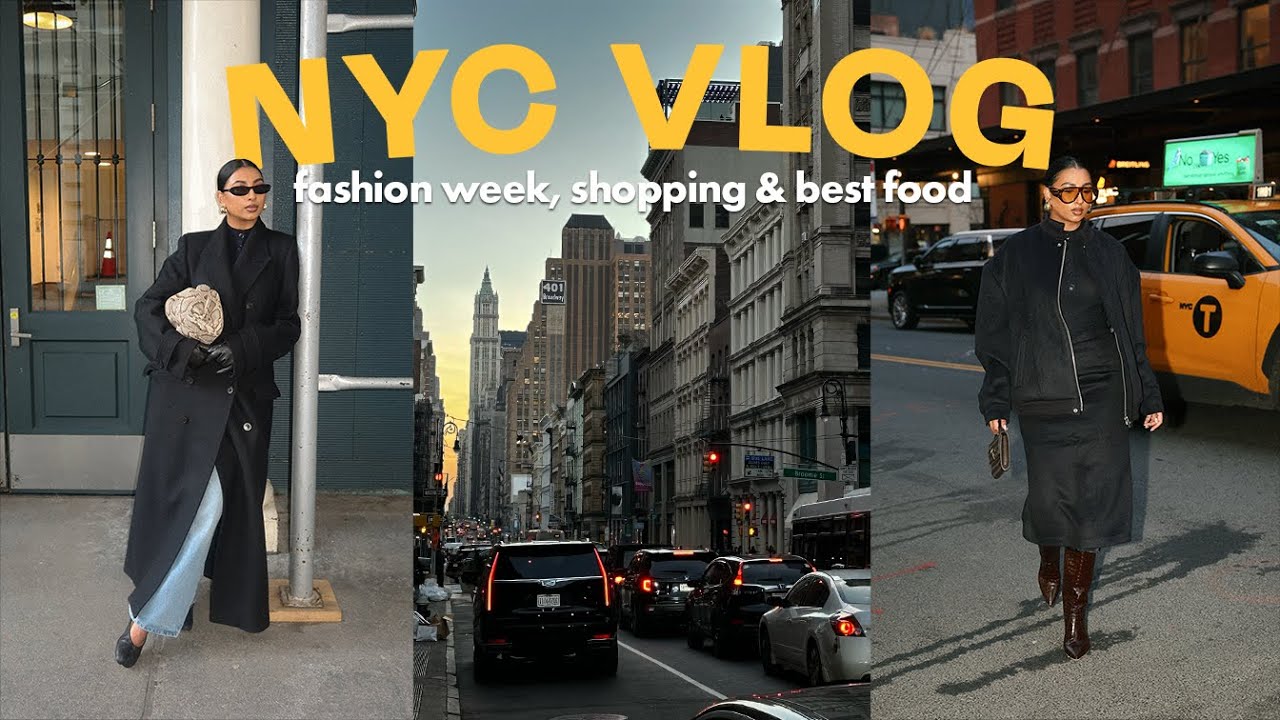 NEW YORK VLOG 2024 | Неделя моды, лучшие рестораны Нью-Йорка + роскошный шопинг