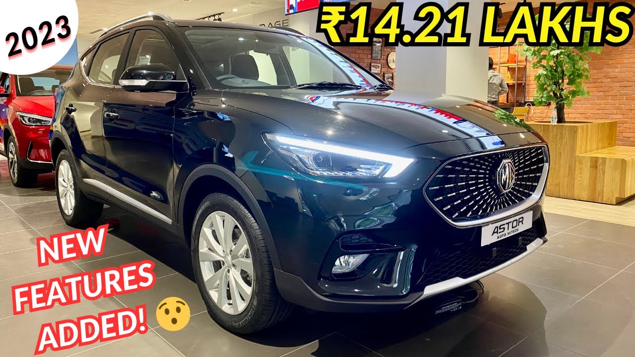 What's new @₹14.21 LAKHS in the 2023 MG ASTOR SMART Variant? 🤔