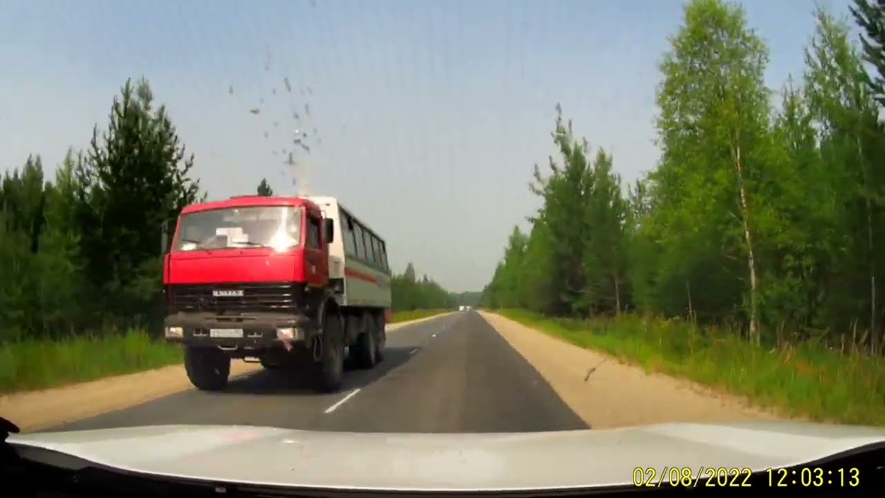 Урай   ДТП, Трасса Севрный широтный коридор задымление.Горят леса Советского района.Югорск 02.08.22