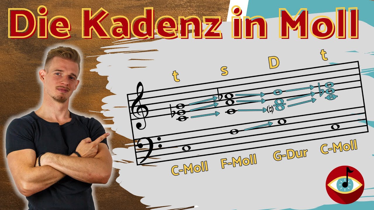 Die Kadenz | Vollkadenz in Moll ganz einfach Schritt f&uuml;r Schritt erkl&auml;rt!