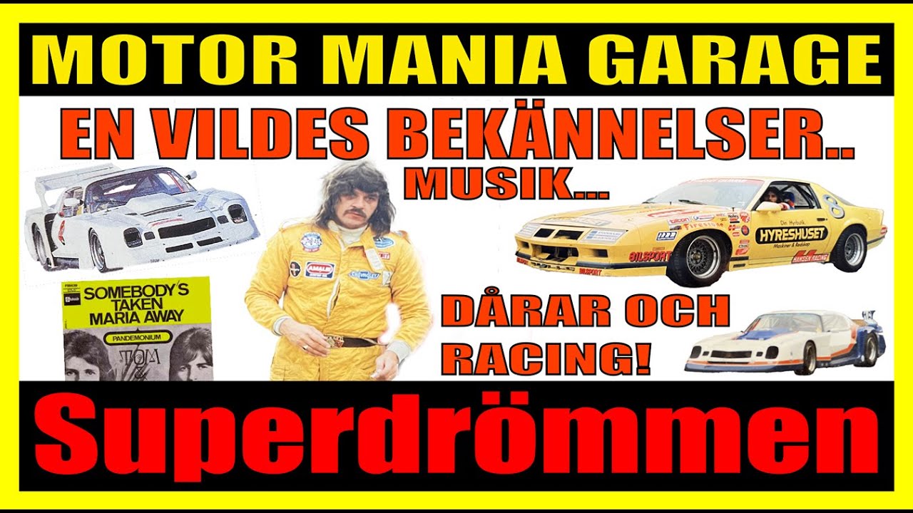 LEGENDARISK RACING, EN HARLEY I HISSEN OCH MISSEN MED TOMMY KÖRBERG... SUPERDRÖMMEN DEL 19