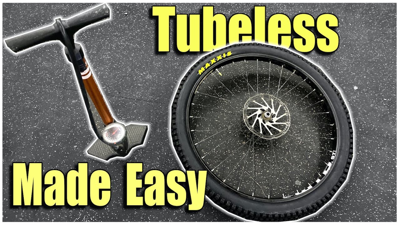 The SECRET to Installing Tubeless Tires with ONLY a Floor Pump!!
