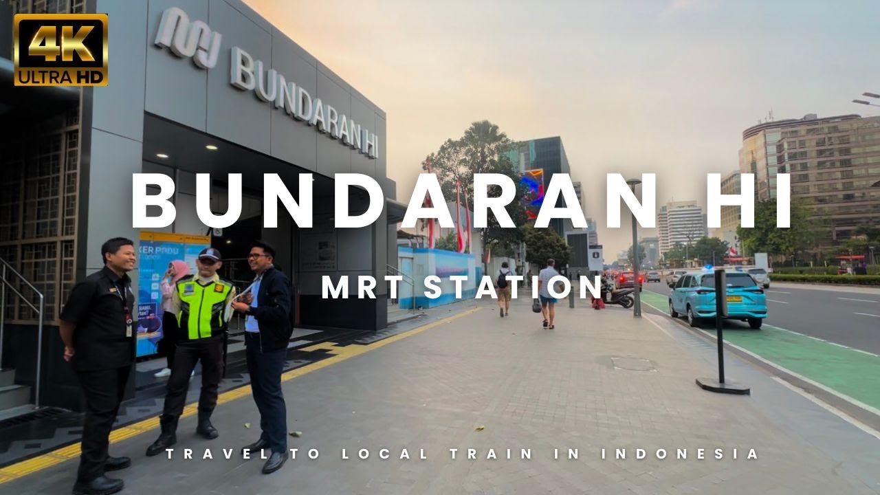 Modern Jakarta Bundaran HI Is Incredible 🇲🇨 MRT Station The Next Singapore ?