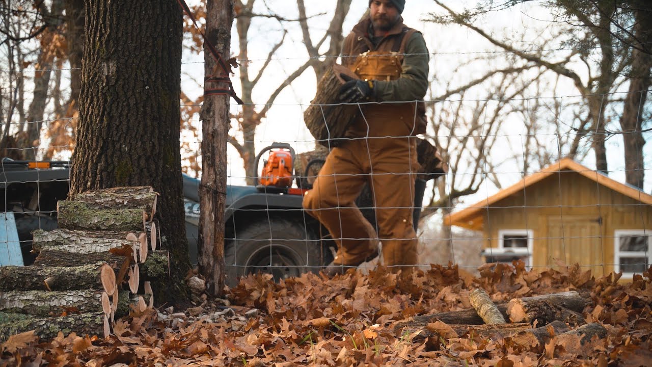 Day In The Life Prepping For Winter / Off Grid Tiny House Adventures
