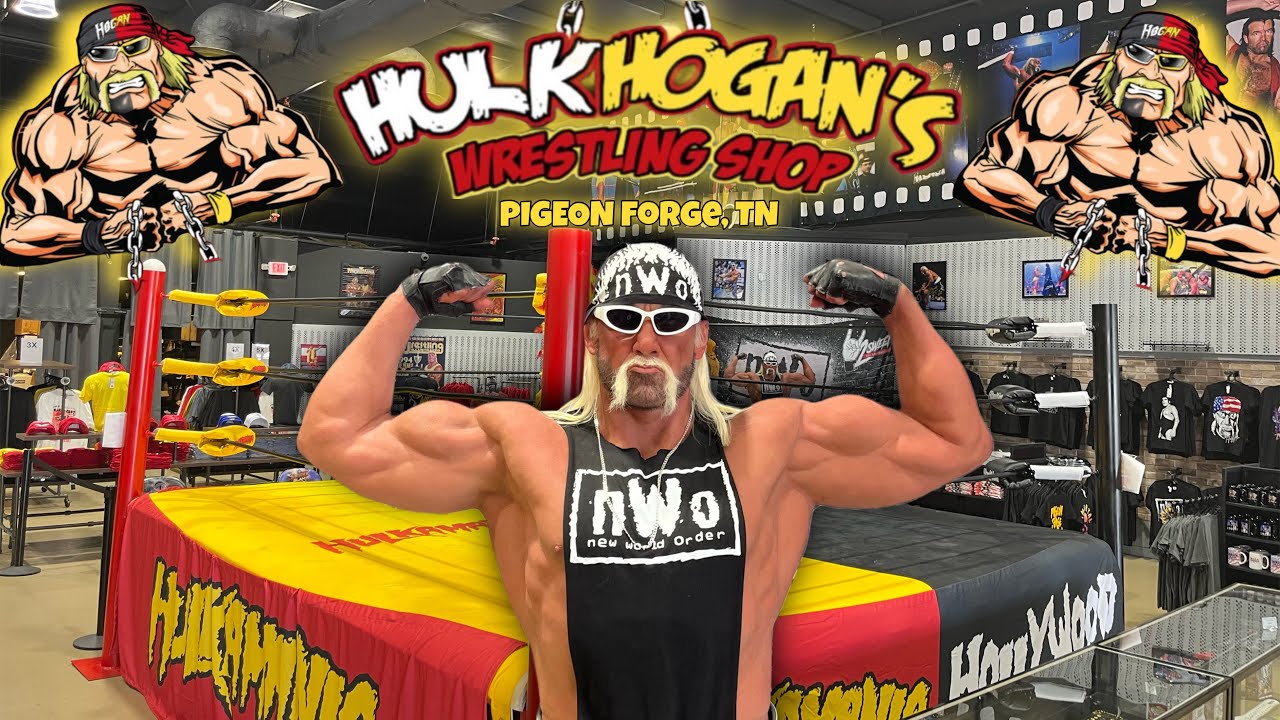 Brand NEW Hulk Hogan’s Wrestling Shop Complete Walkthrough!! - Pigeon Forge Tennessee Brother!!