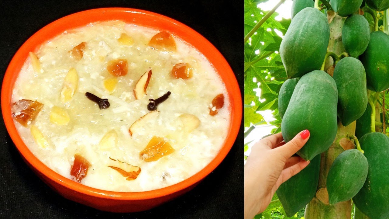 कच्चे पपीते का खीर ऐसे बनायेंगे तो आपका भी मन करेगा खाने को | Navratri Special Recipe | Papita kheer