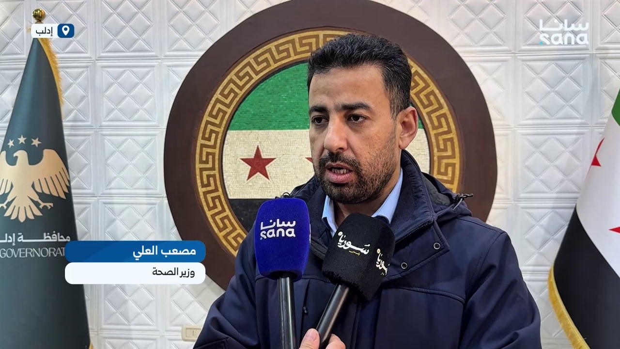 وزير الصحة يبحث مع محافظ إدلب الواقع الصحي في المحافظة
