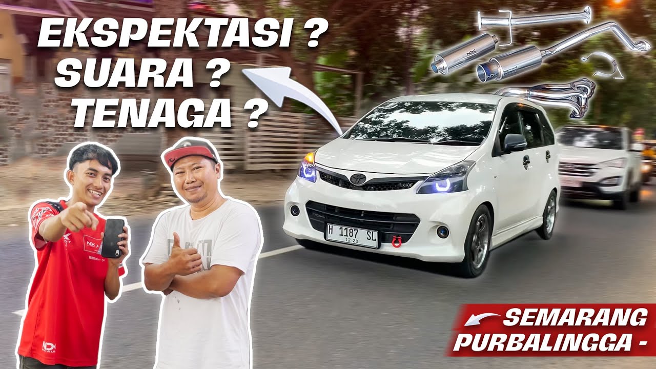 Ganti Full System di Avanza!! Begini Jadinya ?! NDK Exhaust