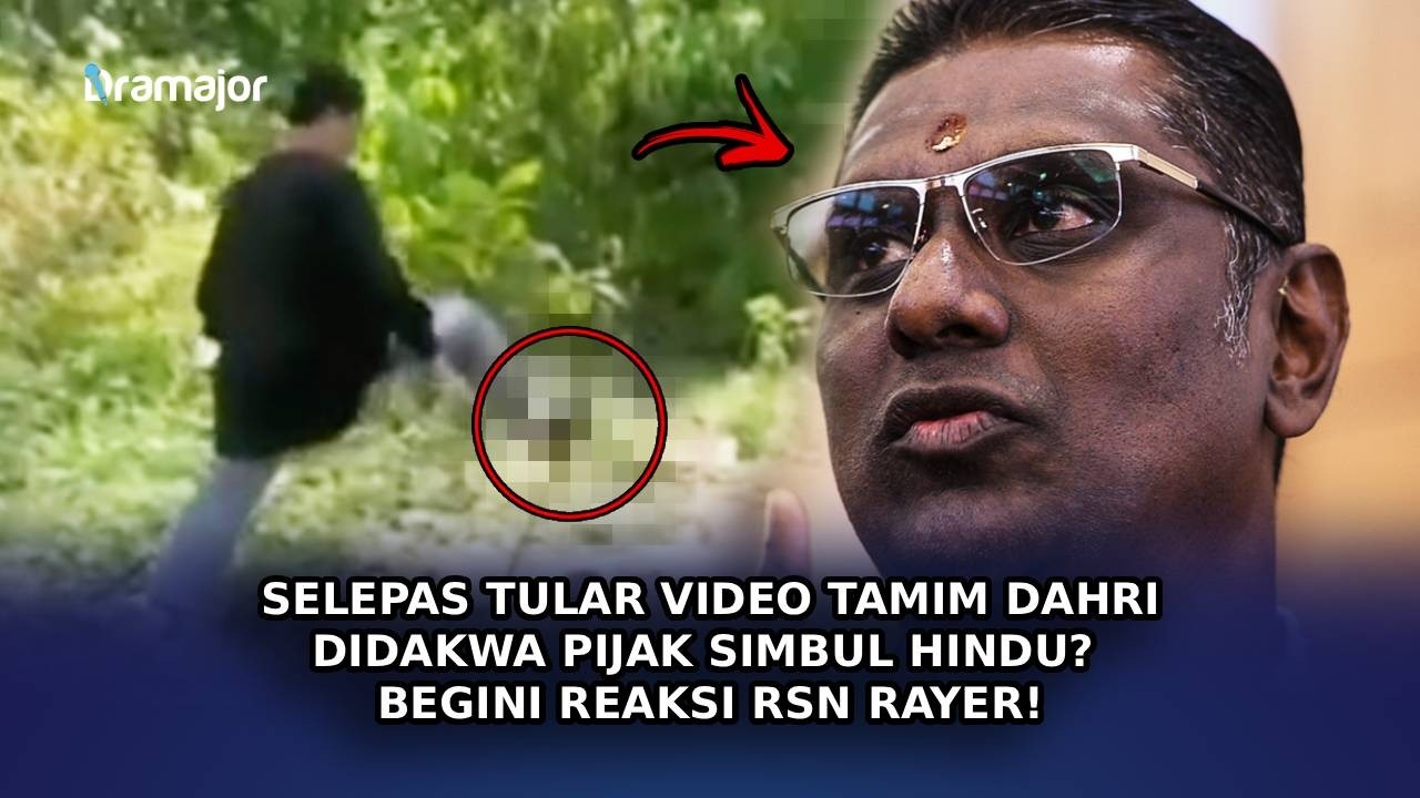 SELEPAS Tular Video Aktivis Tamim Dahri Didakwa Pijak Simbul Hindu? Begini Reaksi RSN Rayer!