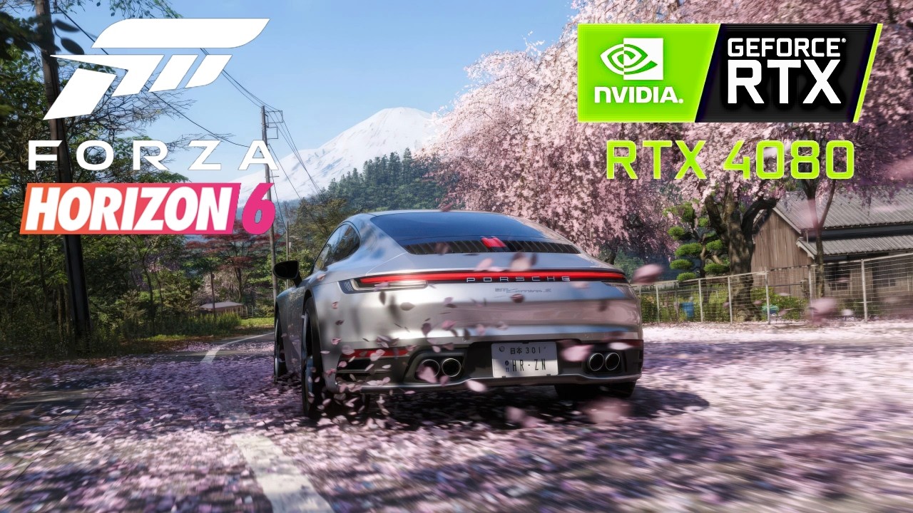Forza Horizon 6 : RTX 4080 16GB ( Maximum Settings RTX ON / DLSS ON/OFF )