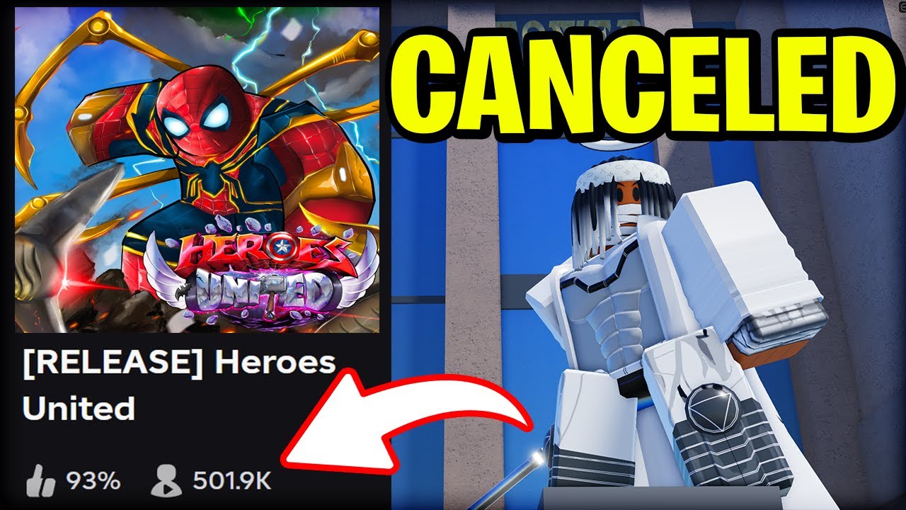 Я забросил Heroes United? Объяснение моей новой игры про супергероев!