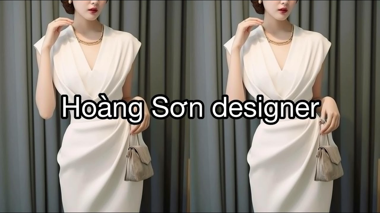 Dạy cắt may: Hướng dẫn c&aacute;ch cắt đầm cổ tim ly xếp xương c&aacute;| S&aacute;ch dạy cắt may 0326341190