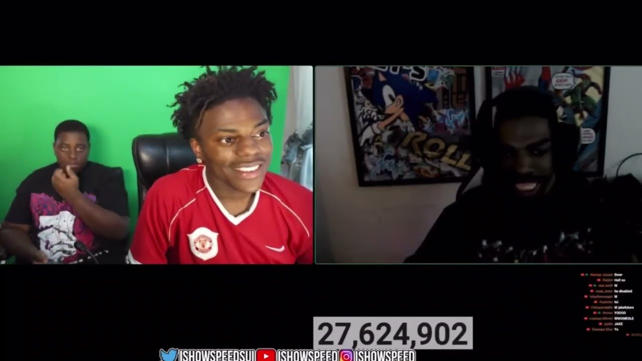 IShowSpeed ALMOST LAUGHS After JakeFuture27 Performs in His Talent Show