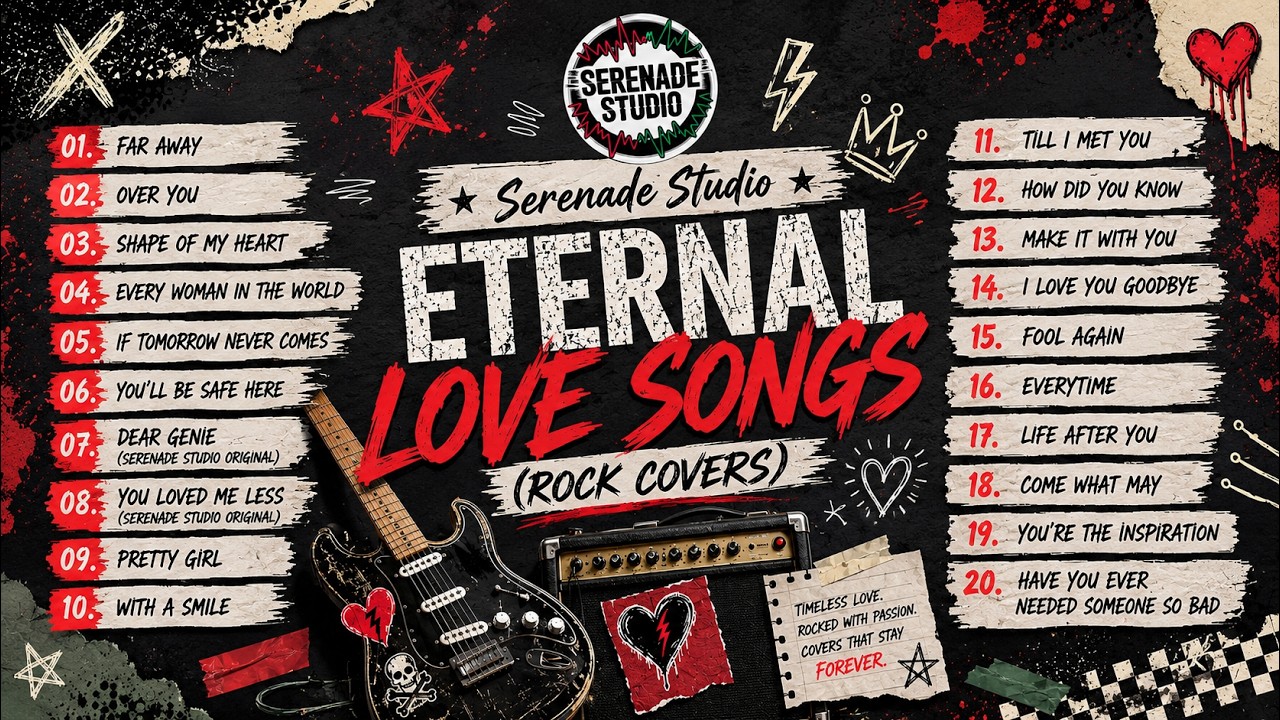 Serenade Studio | Eternal Love Songs Rock Covers (Playlist)