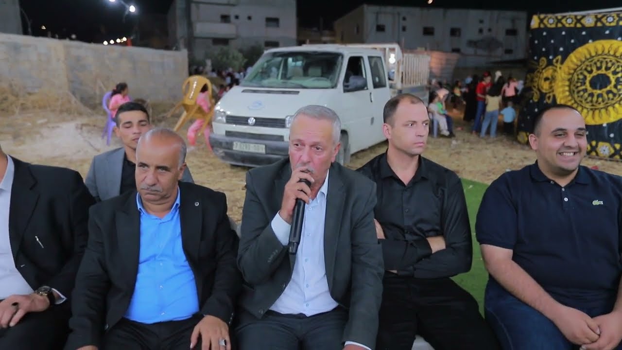 سهرة العريس محمد عامر تركمان _ نخبة من الفنانين و الشعراء _ استقبال و دبكة