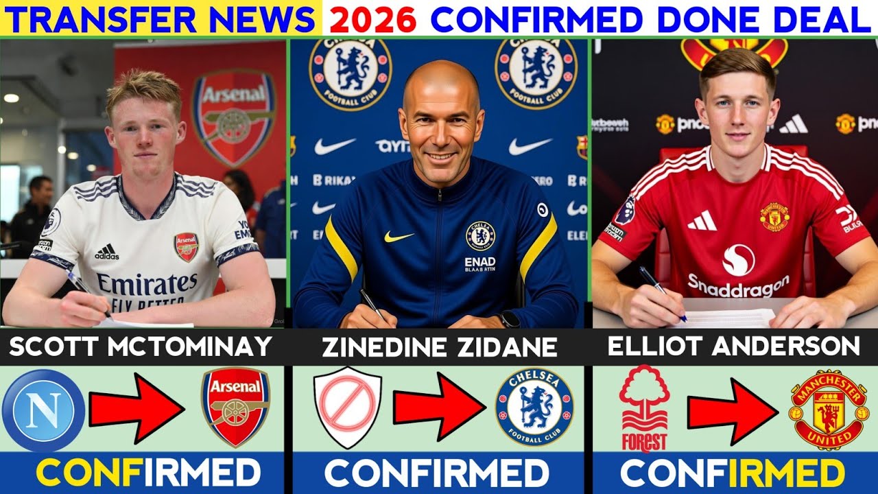 🚨ALL 2026 LATEST CONFIRMED TRANSFER NEWS OF JANUARY TRANSFER WINDOW | SEMENYO & Osimhen ✅️