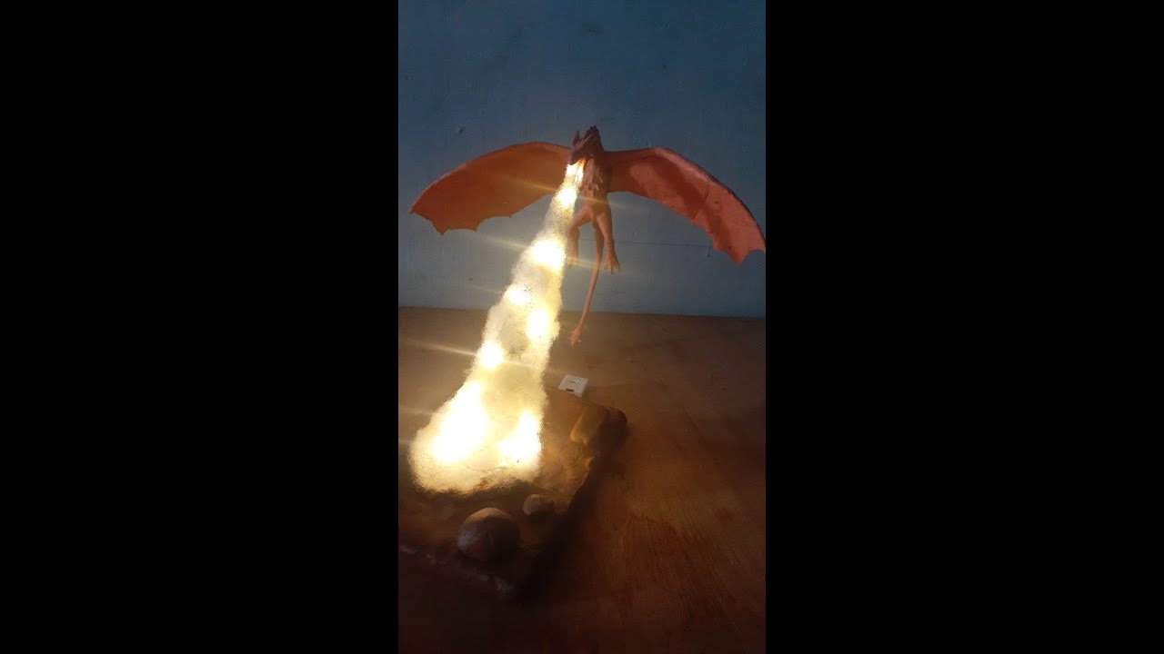 SCULPTING FIRE BREATHING DRAGON WITH AIR DRY CLAY