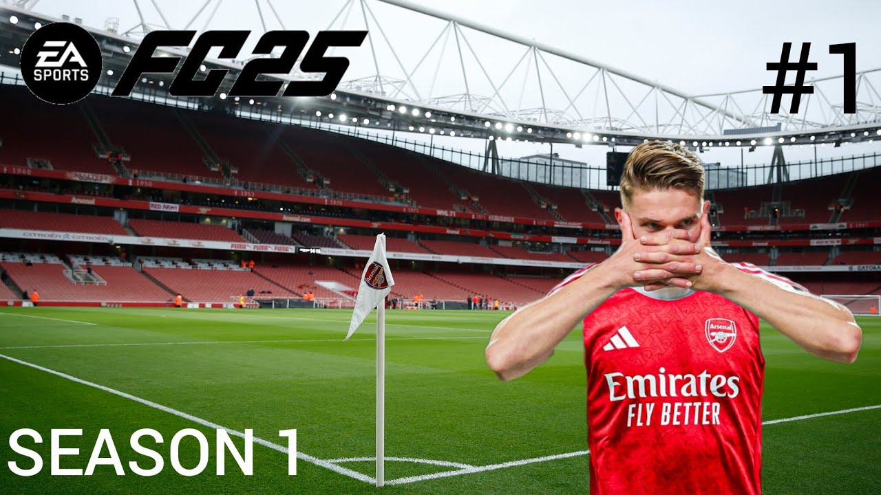 FC25 Arsenal career mode #1 A New Era Begins...
