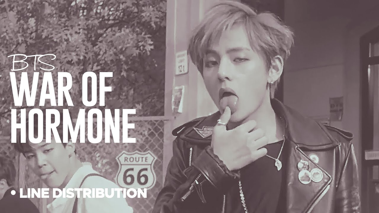 BTS - War of Hormone: Line Distribution