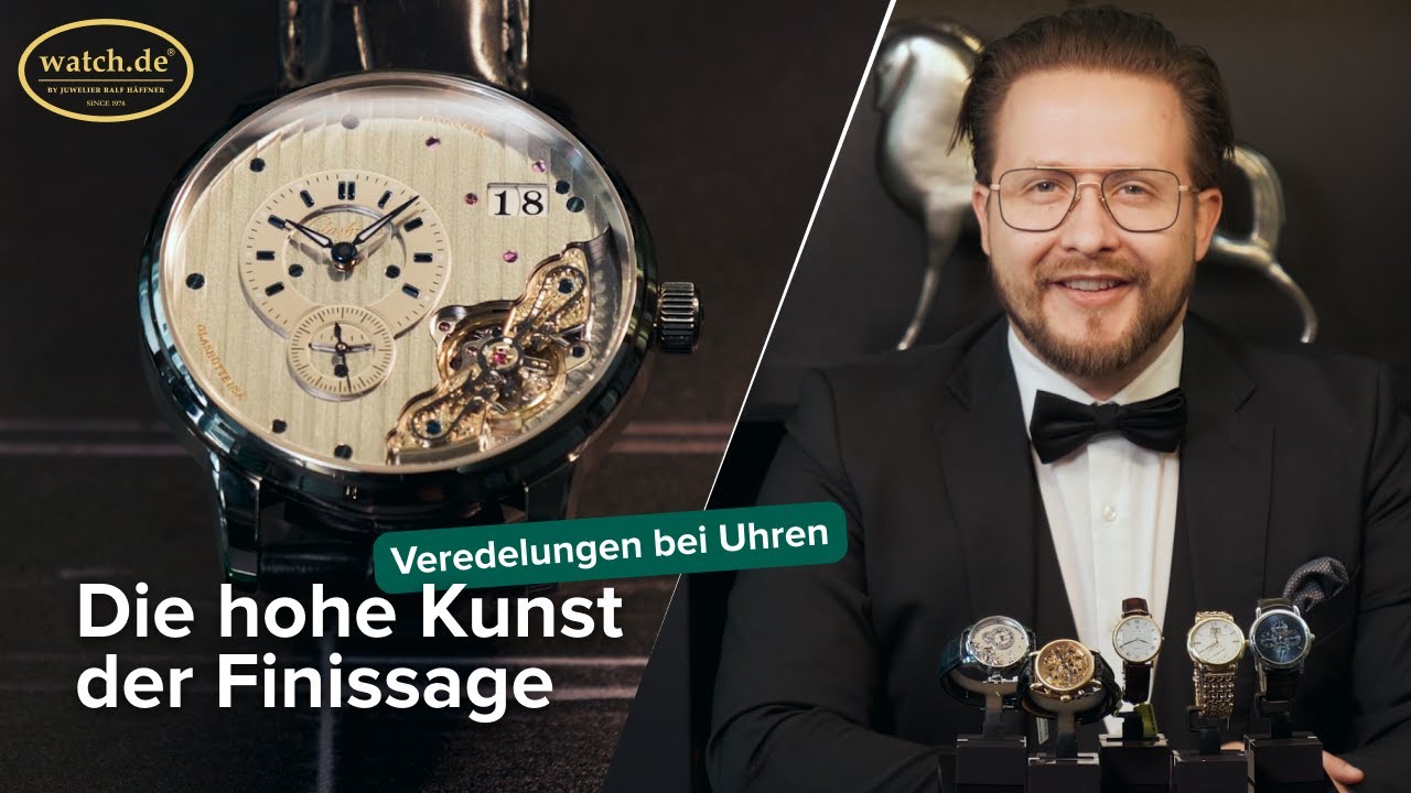 Was ist eine Finissage? Veredelungen bei Uhren I watch.de Uhrenwissen