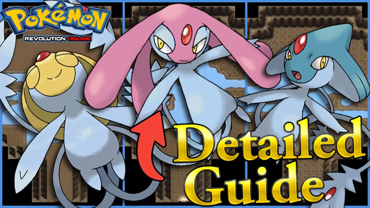 How to Catch the Lake Guardian Pokémon! Lake Trio Quest Guide | Pokémon Revolution Online