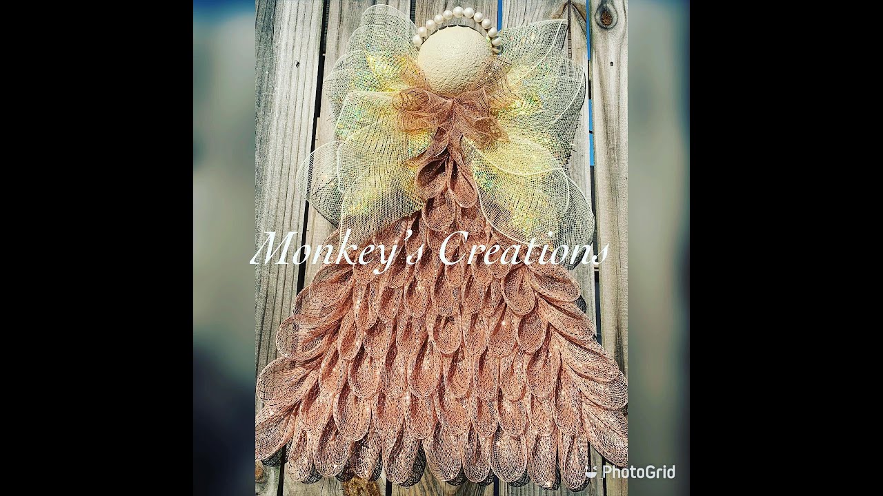 #makeitlikeMichele | How to Make an Angel Wreath | #homedecor #howto