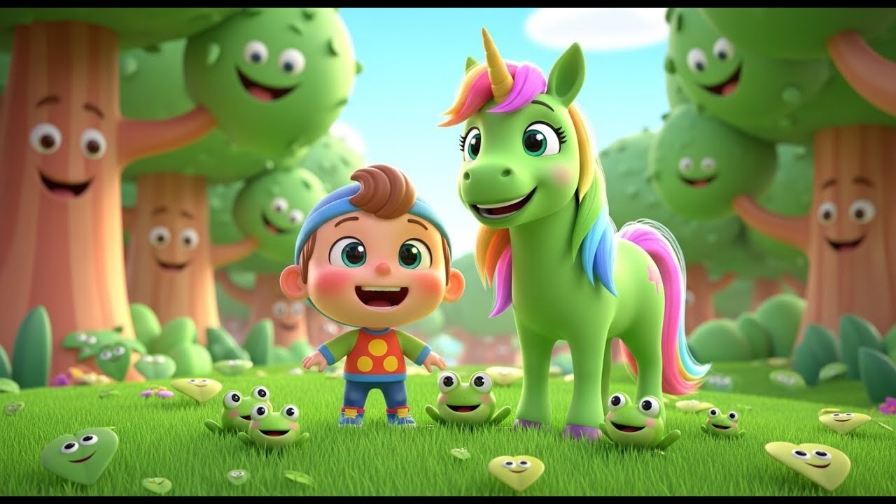 Magical Unicorn Colour Song for Kids | Learn Colors, Fun Nursery Rhymes, Baby Songs & Kids Music