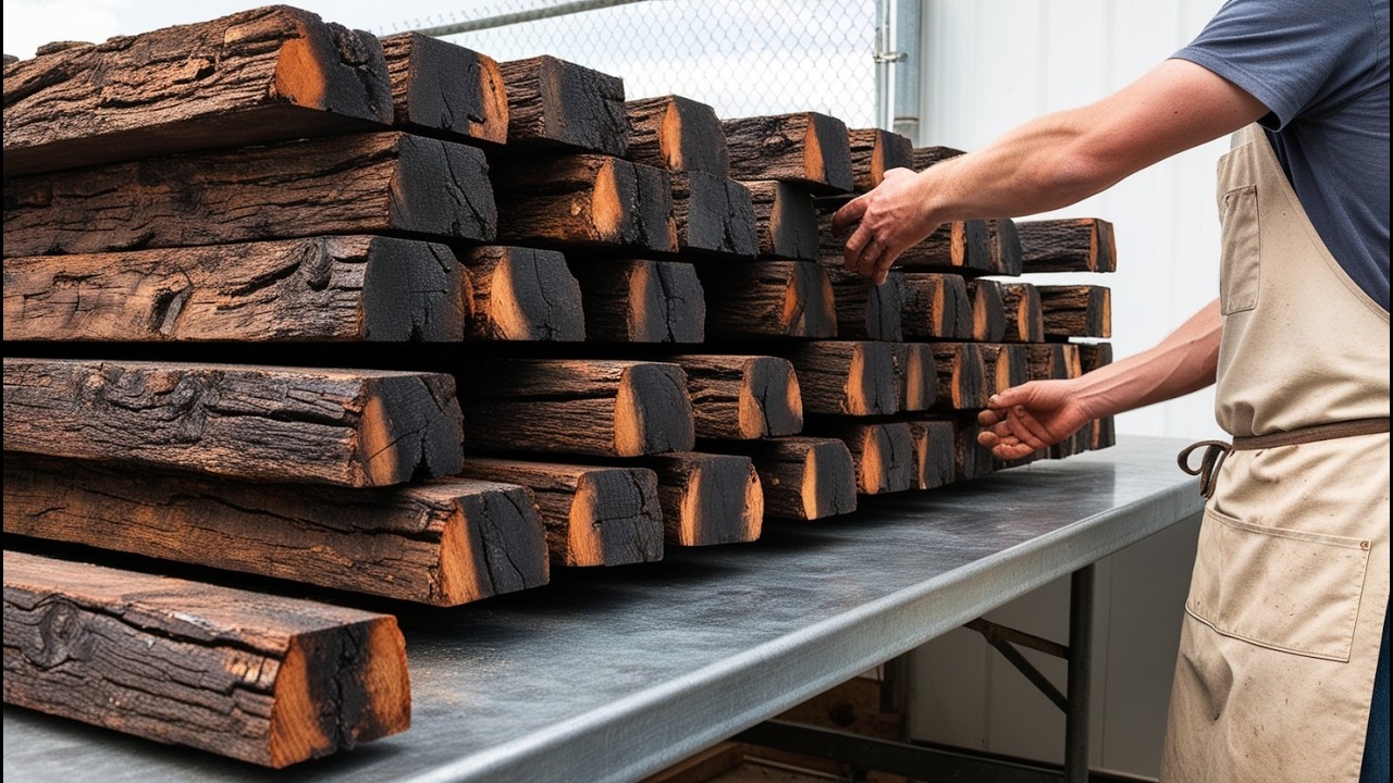 Repurposing Unwanted Wood into Unique Furniture