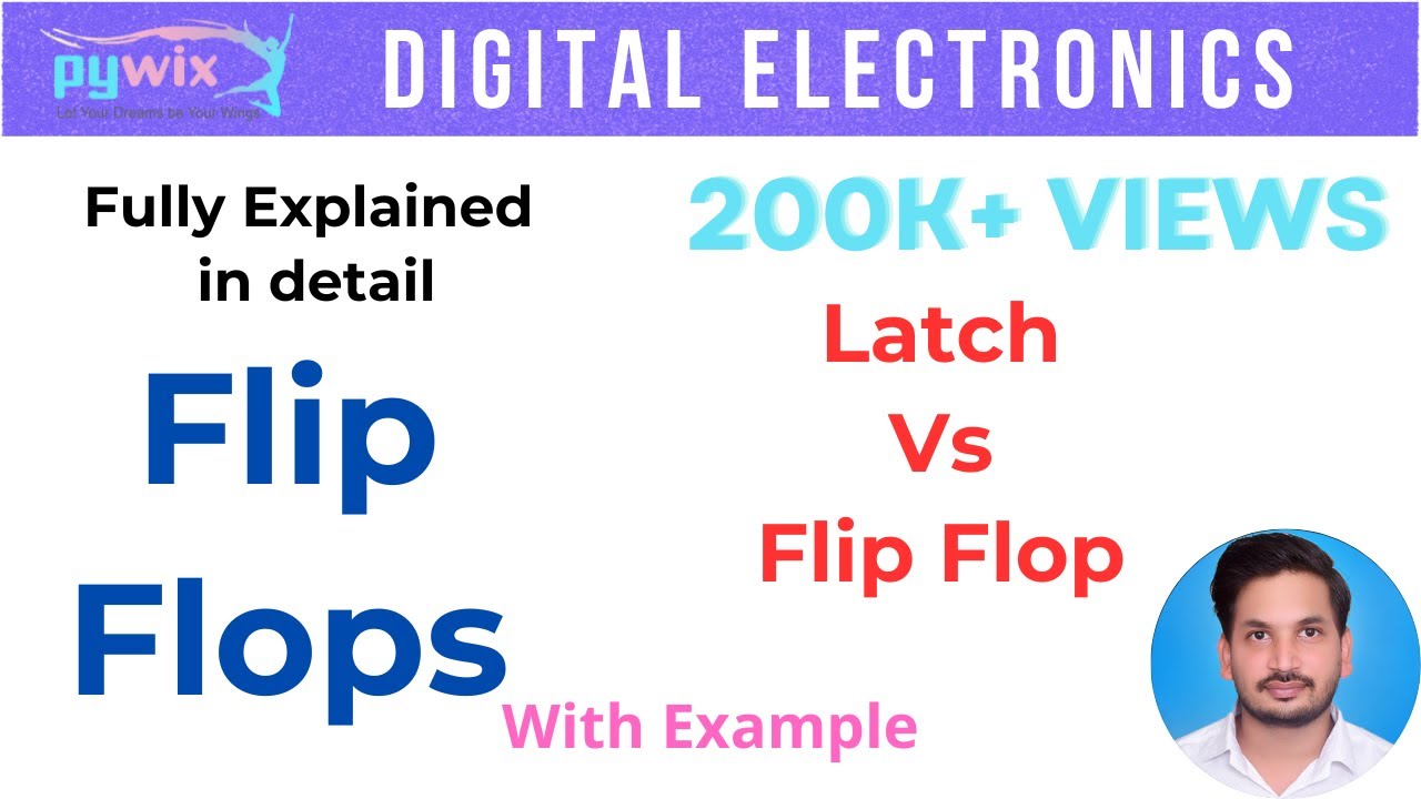 Flip Flop In Digital Electronics | Types Of Flip Flops Circuits | Flip Flop In Digital Logic design