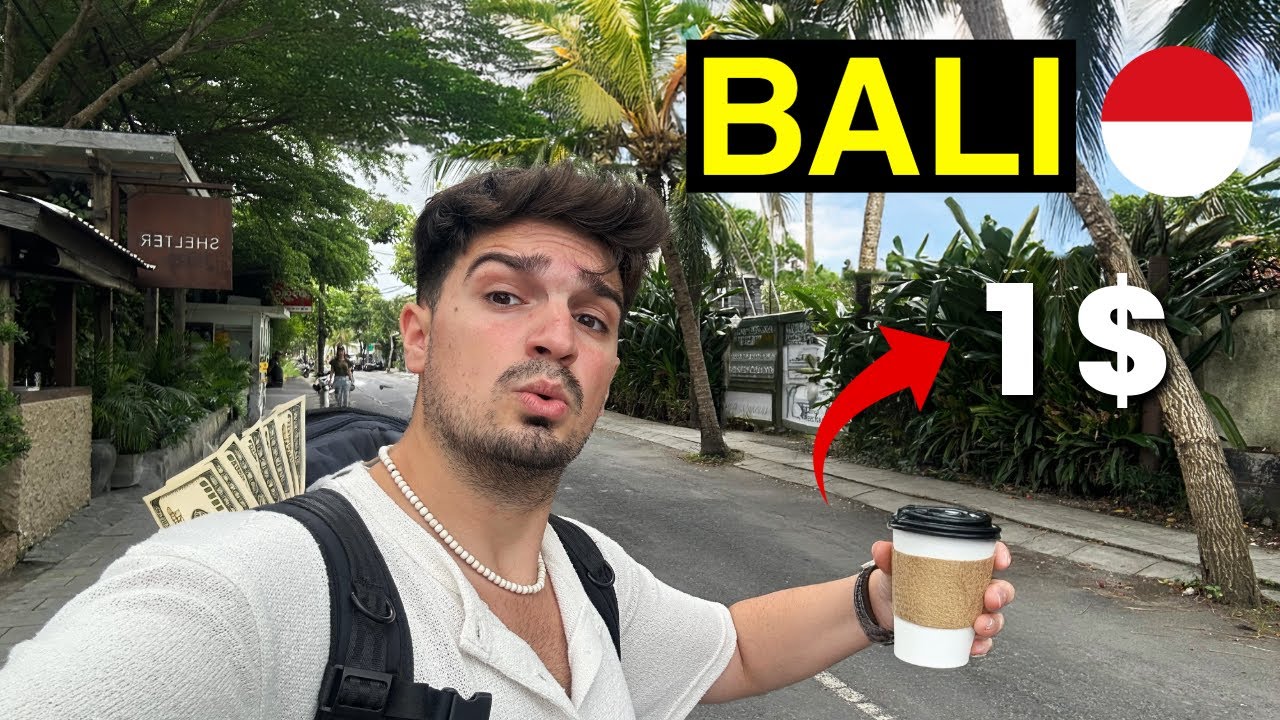 Quanto SPENDO in 24h a BALI 🇮🇩 è Diventata COSTOSA? 💰