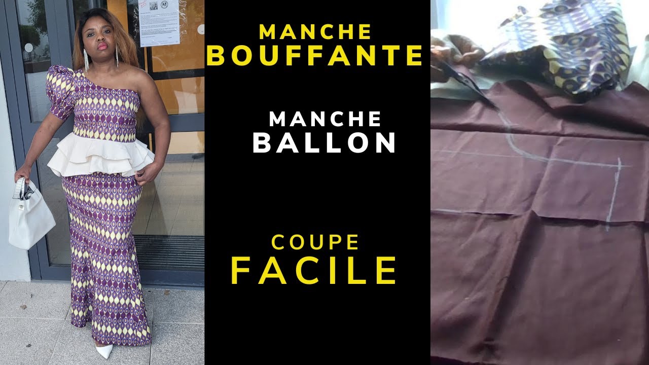 Comment couper et coudre la Manche Bouffante, la manche ballon.