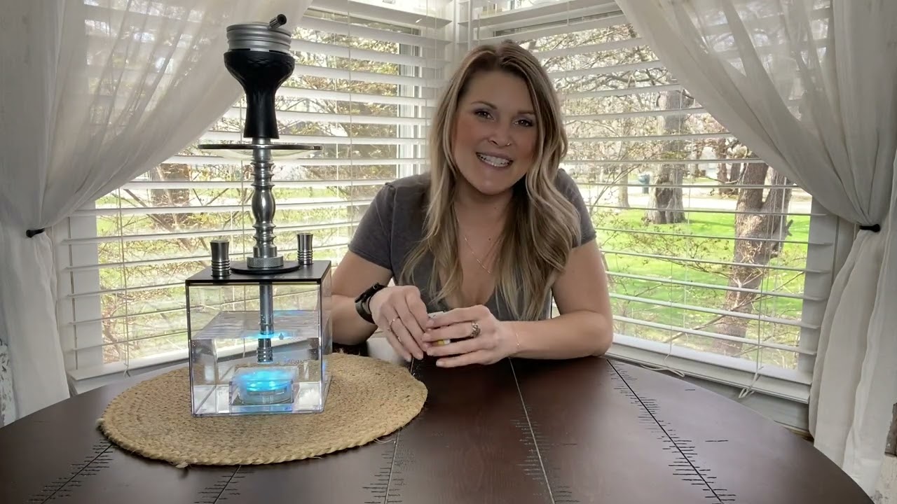 Обзор набора кальянов Upgrade Cube hookahs 2 Hose Acrylic Hookah