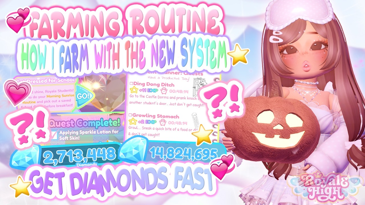 💗ALERT💕 MY FARMING ROUTINE WITH THE 💌NEW SYSTEM🤔 | Royale High