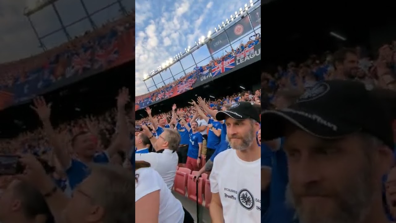 Europa League Final - Pre-match Eintracht Frankfurt v Glasgow Rangers