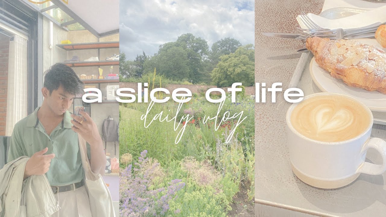 a slice of life 🛩️💫 | visiting my sister, flower garden, daily vlog :)