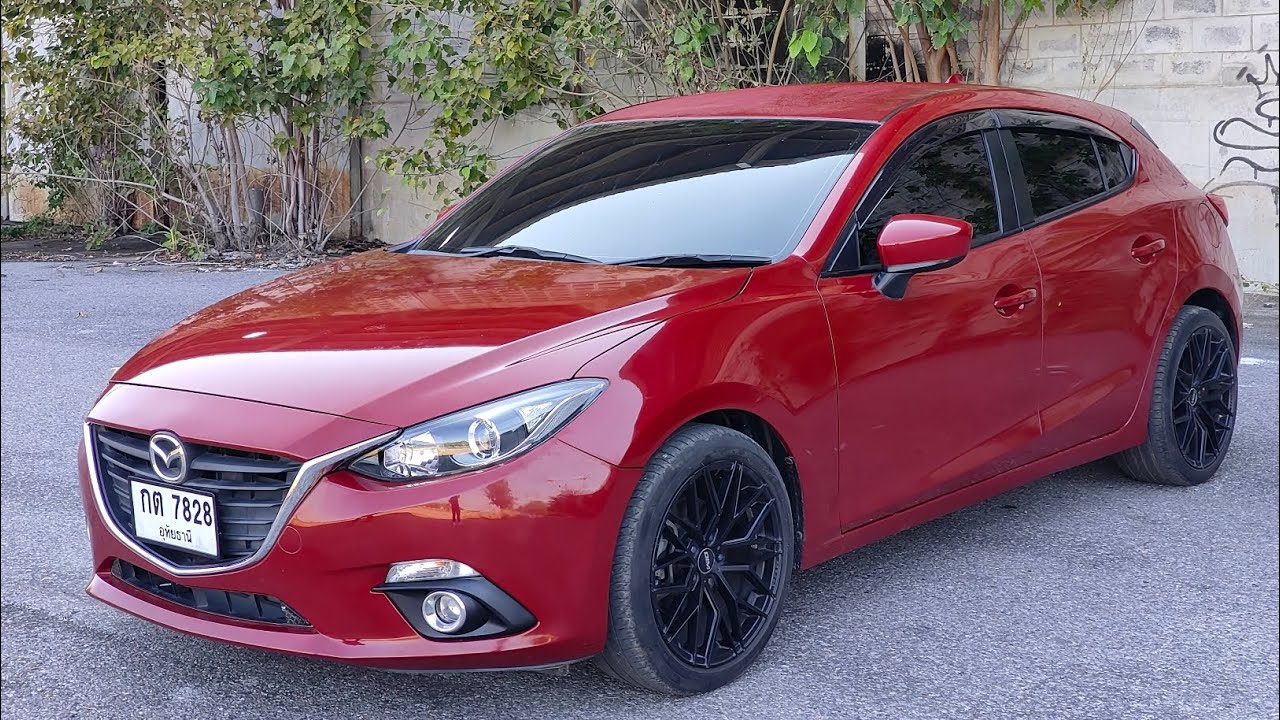 mazda 3 ปี15 5ประตู ดูสปอร์ต ราคาประหยัด 2แสนกลาง ๆ สภาพโคตรสวย